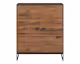 Bodahl »Palermo« Highboard Massivholz Rustic Oak