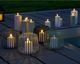 Candela Lights »Cottage Metal« Solar-Laterne mit Stumpenkerze