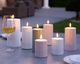 Candela Lights »Garden« Solar-Stumpenkerze Kunststoff