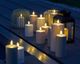 Candela Lights »Garden« Solar-Stumpenkerze Kunststoff
