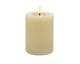 Candela Lights »Winter« LED-Stumpenkerze Echtwachs