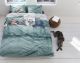 Covers & Co Renforce Bettwäsche Lazy Dogs Sea Green Artikelbild 1