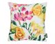 Done »Freesia« Velour-Kissenhülle mit Print