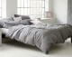 Elegante Casual Bettwäsche »Breeze« Grau-Melange 7038-990