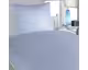 Elegante Mako-Satin Bettwäsche »Hamburger Streifen« Blau-Weiß 2460-02