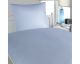 Elegante Mako-Satin Bettwäsche »Hamburger Streifen« Blau-Weiß 2460-02