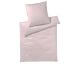 Elegante Mako-Satin Bettwäsche »Sister Stripe« Rose 3517-01