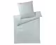 Elegante Mako-Satin Bettwäsche »Sister Stripe« Salbei 3517-04