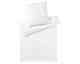 Elegante Mako-Satin Bettwäsche »Solid Jersey« Weiß 3506-00