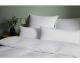 Elegante Mako-Satin Bettwäsche »Solid Stripe« Weiß 3507-00
