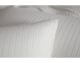Elegante Mako-Satin Bettwäsche »Solid Stripe« Wollweiß 3507-07