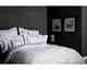 Elegante Mako-Satin Bettwäsche »White House« Weiß 2280-00