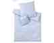 Elegante Perkal Bettwäsche »Quadro« Hellblau 7021-20