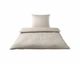 Elegante Seersucker Bettwäsche »Chelsea« Sand 7013-77