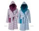 Esprit Striped Hoodie Bademantel