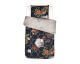 Essenza »Abigail« Satin Bettwäsche Dark Blue