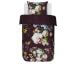 Essenza »Fleur« Satin Bettwäsche Burgundy