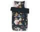 Essenza »Fleur« Satin Bettwäsche Nightblue