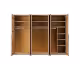 Forestales »Boston« Massivholz Kleiderschrank