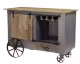 GartenZeit »Ranchi« Barschrank mit Rollen