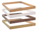 Hasena Moderno Massivholz Bettrahmen Trento 16