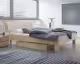 Hasena Oak-Line Wild Massivholzbett Cadro Ivio/Alpa