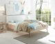 Hasena Oak-Line Wild Massivholzbett Leno/Obag