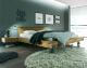 Hasena Oak-Vintage Massivholzbett Bloc Road/Sion