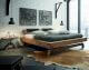 Hasena Oak-Vintage Massivholzbett Bloc Stabil/Inca