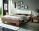 Hasena Oak-Vintage Massivholzbett Cadro Tava/Sion