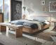 Hasena Oak-Vintage Massivholzbett Jeno/Alpa