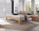 Hasena Wood-Line Massivholzbett Massa/Litto