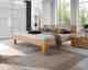 Hasena Wood-Line Massivholzbett Massa/Litto