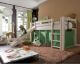 INFANSKIDS Halbhochbett inkl. Leiter und Rutsche II