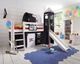 INFANSKIDS Halbhochbett inkl. Leiter und Rutsche