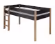 INFANSKIDS »Infanscolor« Kinderzimmer Halbhochbett anthrazit