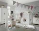INFANSKIDS »Infanscolor« Kinderzimmer Halbhochbett weiß