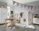 INFANSKIDS »Infanscolor« Kinderzimmer Halbhochbett weiß