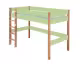 INFANSKIDS »Infanscolor« Mittelhochbett grün