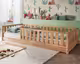 INFANSKIDS »Mira« Bodenbett mit Rausfallschutz
