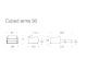 Innovation »Cubed 02« Sessel mit Armlehne