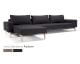 Innovation Idun Lounger Ecksofa zum aufklappen