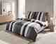 JOOP! »Cornflower Stripes« Bettwäsche Deep Stone 4069-99