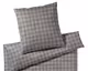 JOOP! »Soft Checks« Bettwäsche Taupe 45000-17