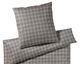 JOOP! »Soft Checks« Bettwäsche Taupe 45000-17