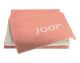 JOOP! »Uni-Doubleface« Wohndecke orange-natur