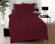 Kaeppel Mako-Satin Bettwäsche Uni 3000/612 burgund