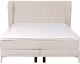 Kare Design »Benito« Moon Boxspringbett creme