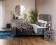 Kare Design »Benito« Star Boxspringbett grau