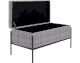 Kare Design »Buttons Storage« Bank klein schwarz weiß